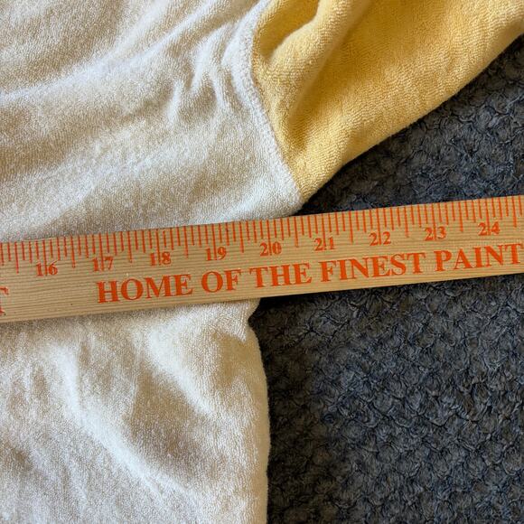 Electric & Rose Women's Hacienda Hooded Sweater Small Yellow Velour Colorful - Picture 5 of 8